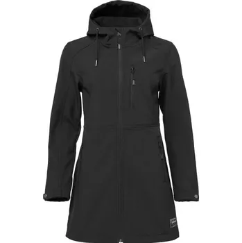 Dámský kabát Dámský softshellový kabát Willard DERYNA S Černá, Bílá