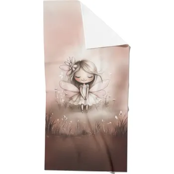 Rychleschnoucí osuška 80x160 růžová víla Natalie