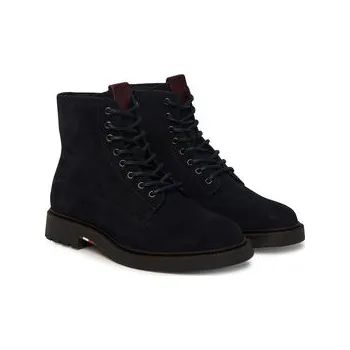 Dámské kozačky Kozačky Tommy Hilfiger Comfort Lwt FM0FM05594 Tmavomodrá 44