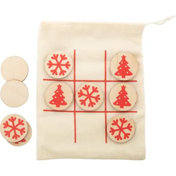 Vánoční dekorace OXO Xmas piškvorky, sněhové vločky vánoční stromeček