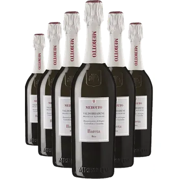 Set Merotto Prosecco Valdobbiadene Bareta Superiore Brut DOCG
