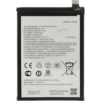 Baterie pro mobilní telefon PC60 Baterie pro Motorola 6000mAh (OEM)