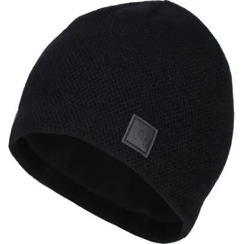 Čepice Zimní pletená čepice Willard HASTYS UNI Černá, Tmavě šedá