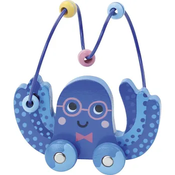 Hlavolam Vilac Dřevěný minilabyrint 1ks chobotnice