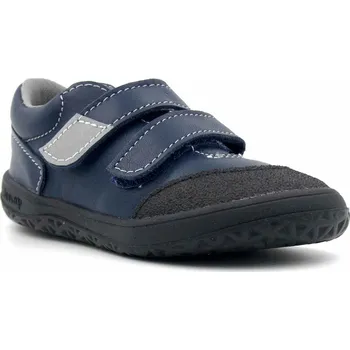 Chlapecké tenisky Jonap barefoot dětské kožené tenisky B22 mv modrá Velikost: 25