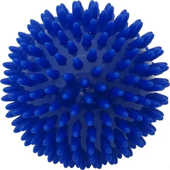 Masáž Kine-MAX Pro-Hedgehog Massage Ball - masážní míček ježek 9cm - modrý Masážní míček pro hlubší uvolnění svalů a stimulaci prokrvení