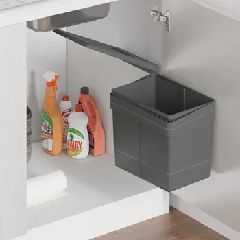 Odpadkový koš In-Design Vestavný koš na dvířka UNION SINGLE - 1x 25 L