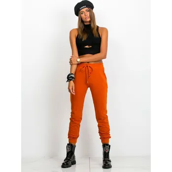 Dámské tepláky RV-DR-5040.07X BASIC FEEL GOOD Barva: Oranžová, Velikost: L