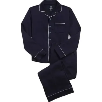 Chlapecké pyžamo Dětské pyžamo GAP KNIT TRAD SET 8 Tmavě modrá, Bílá