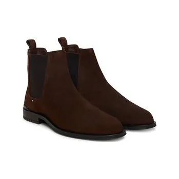 Pracovní obuv Kotníková obuv s elastickým prvkem Tommy Hilfiger Corporate FM0FM05580 Hnědá 43