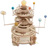 ROBOTIME Rokr 3D dřevěné puzzle Sluneční soustava - Orrery 316 dílků