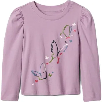 Dětské tričko GAP BABY 2Y Fialová, Mix