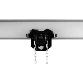 Příslušenství pro stavební techniku Pojezdová kočka s řetězovým navijákem PLANETA GTS 5, nosnost 5000 kg, šířka 90 - 220 mm