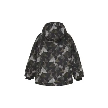 Chlapecká bunda COLOR KIDS COLOR KIDS Ski Jacket - AOP -741707.9501-Grape Leaf, 24/25, Velikost 116