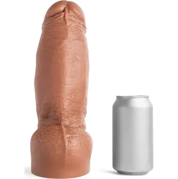 Dildo Mr. Hankey’s Toys The Mikey LG/XL, prémiové silikonové dildo s Vac-U-Lock 26,5 x 7,1–8,9 cm