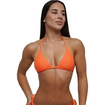 Dámské oblečení Dámský vrchní díl plavek GymBeam MIAMI L Oranžová