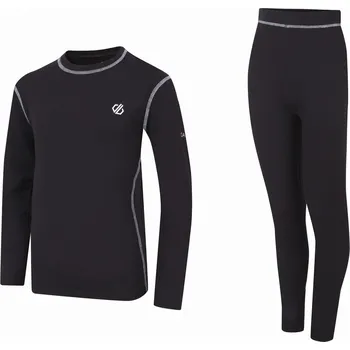Dětské termoprádlo Dětský funkční set Dare 2b Pow II Baselayer Set Dětská velikost: 170-176 / Barva: černá
