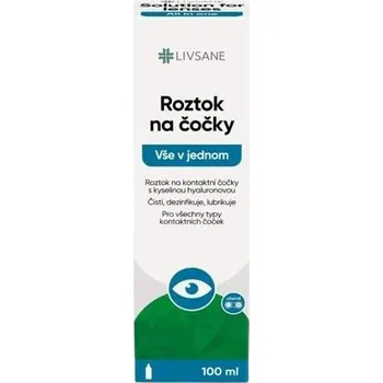 Roztok na kontaktní čočky LIVSANE Roztok na kontaktní čočky 100ml