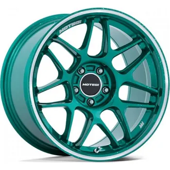 Alu kolo MOTEGI Alu kola Motegi MR158 TSUBAKI 10.5x18 5x120 ET25 Hokkaido Green W/ Machined Lip 74.1