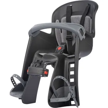 Sedlo na kolo Dětská sedačka na kolo POLISPORT-Bilby Junior front (front mount) Černá
