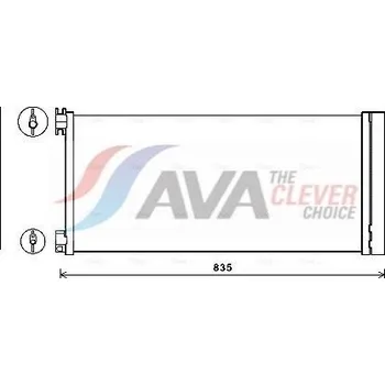 Výparník klimatizace Kondenzátor, klimatizace AVA RTA5626D