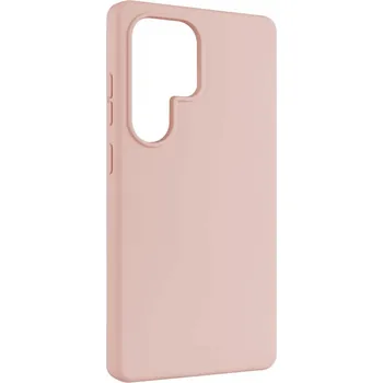 Pouzdro na mobilní telefon Zadní kryt FIXED MagFlow s podporou MagSafe pro Samsung Galaxy S25 Ultra, růžový