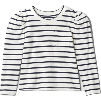 Dívčí tričko Dětské tričko GAP BABY 5y Tmavě modrá, Bílá