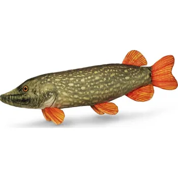 Dekorativní polštářek Delphin Plyšová Štika Piky 60 cm