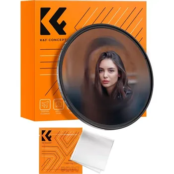 K&F 82MM Spiral Halo Camera Lens Filter