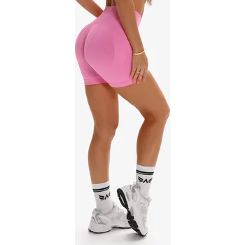 Dámské kraťasy Exalted Impact bezešvé šortky 4" 2.0 - bubble gum Velikost: XL