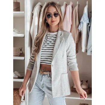 Dámské sako CLASSVENT, světle šedá