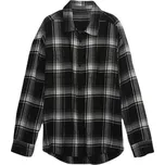 Dívčí košile GAP LS FLANNEL L Černá, Bílá