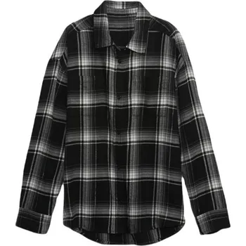 Dívčí košile GAP LS FLANNEL L Černá, Bílá
