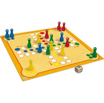 Desková hra Detoa Člověče nezlob se maxi 2 in1