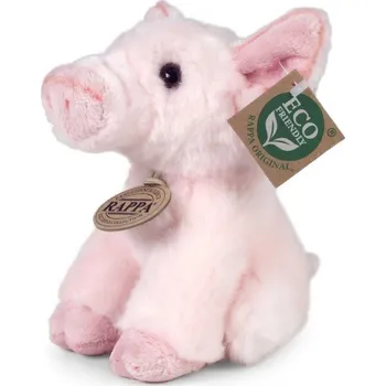 Hračka Rappa Plyšové prase 16 cm ECO-FRIENDLY