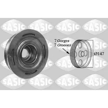 Řemenice, klikový hřídel SASIC 2154005