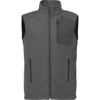 Pánská bunda Pánská fleecová vesta Willard EVIKON M Tmavě šedá