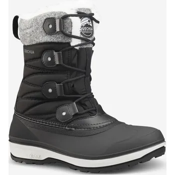 Dámská zimní obuv QUECHUA Dámské turistické hřejivé nepromokavé sněhule NH 500 37 ČERNÁ