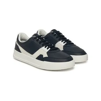 Pánské tenisky Sneakersy Tommy Hilfiger Th Court Craft Mix FM0FM05654 Tmavomodrá 45