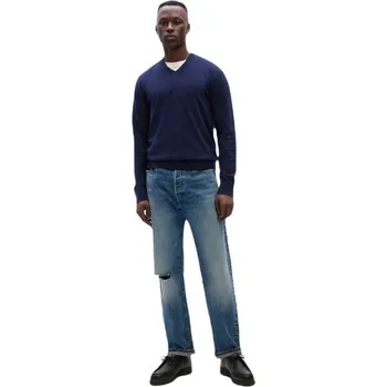 Pánský svetr Pánský svetr GAP V-CORE COTTON XS Tmavě modrá