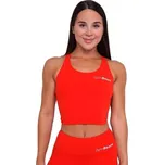 Dámský sportovní top GymBeam BEAT XL Červená