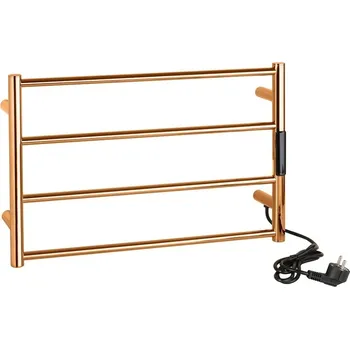 Radiátor Elektrický sušák ručníků 560x370x90 mm, 63 W, nerez, lesk, měděná zlatá 704154081