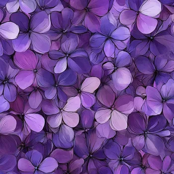 Satén elastický fialky