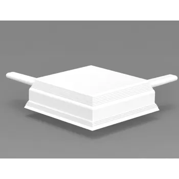 rohová lišta LIKOV LW-Z206-R Vnější rohová spojka pro lištu LW-206