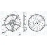 Větrák, chlazení motoru MAGNETI MARELLI 069422851010