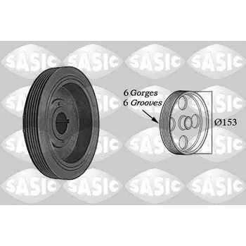 Řemenice, klikový hřídel SASIC 5150G30
