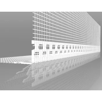 Stavební profil LIKOV LK-BOX Flexibilní roh pro zateplení s tkaninou - LK BOX 100 x 100 mm, 5 m