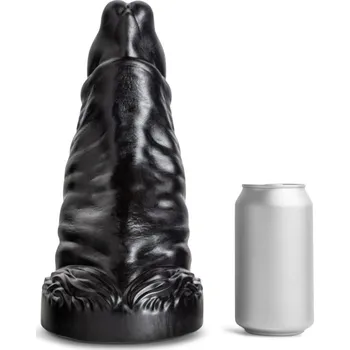 Dildo Mr. Hankey’s Toys The Rabbit XXL, prémiové silikonové dildo s Vac-U-Lock 26,5 x 7,4–12,6 cm