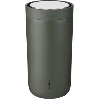 Termohrnek Cestovní hrnek TO GO CLICK 200 ml, tmavě zelená, Stelton - doprava zdarma od 2999 Kč