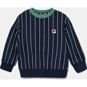 Chlapecká mikina Dětská mikina Fila LUKOW FAK0397 námořnická modř 59X, vel. 110-116